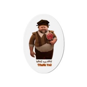 JD Vance Meme 'Have You Said Thank You' Political Magnet, Anti Trump meme, Unhinged Magnet, Political Car Bumper Sticker, Indoor/Outdoor