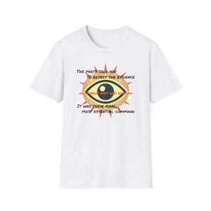 George Orwell 1984 quote t-shirt, Orwellian dystopia Big Brother, Reject Your Eyes t-shirt, Make Orwell Fiction Again Protest Rally shirt