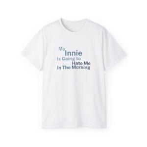 Severance Inspired T-Shirt, My Innie is going to hate me, Lumon Industries Fan Shirt, Funny Office Party, Christmas Gift, White Elephant